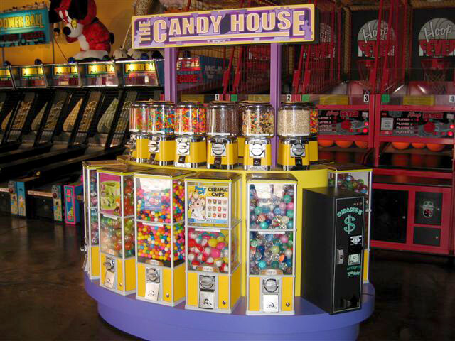 Candy House Vending Machines Malls